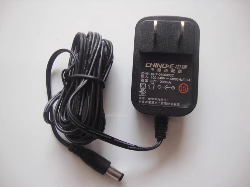 *Brand NEW* DHP-0600300C 6V 300MA AC ADAPTER Power Supply